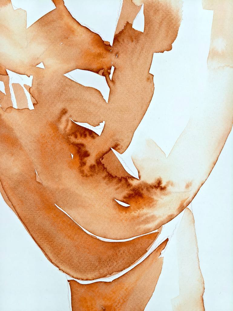 Original Abstract Nude Painting by Juri Schmidt
