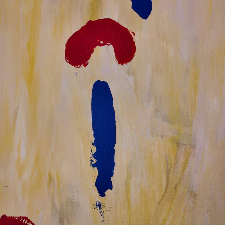 Original Abstract Painting by Thousand Grams of Gold Paintings