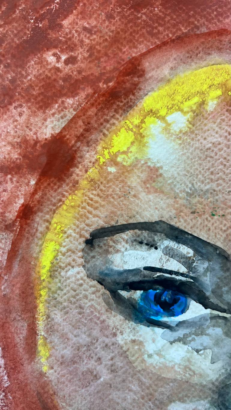 Original Abstract Women Painting by Katerina Anchugova