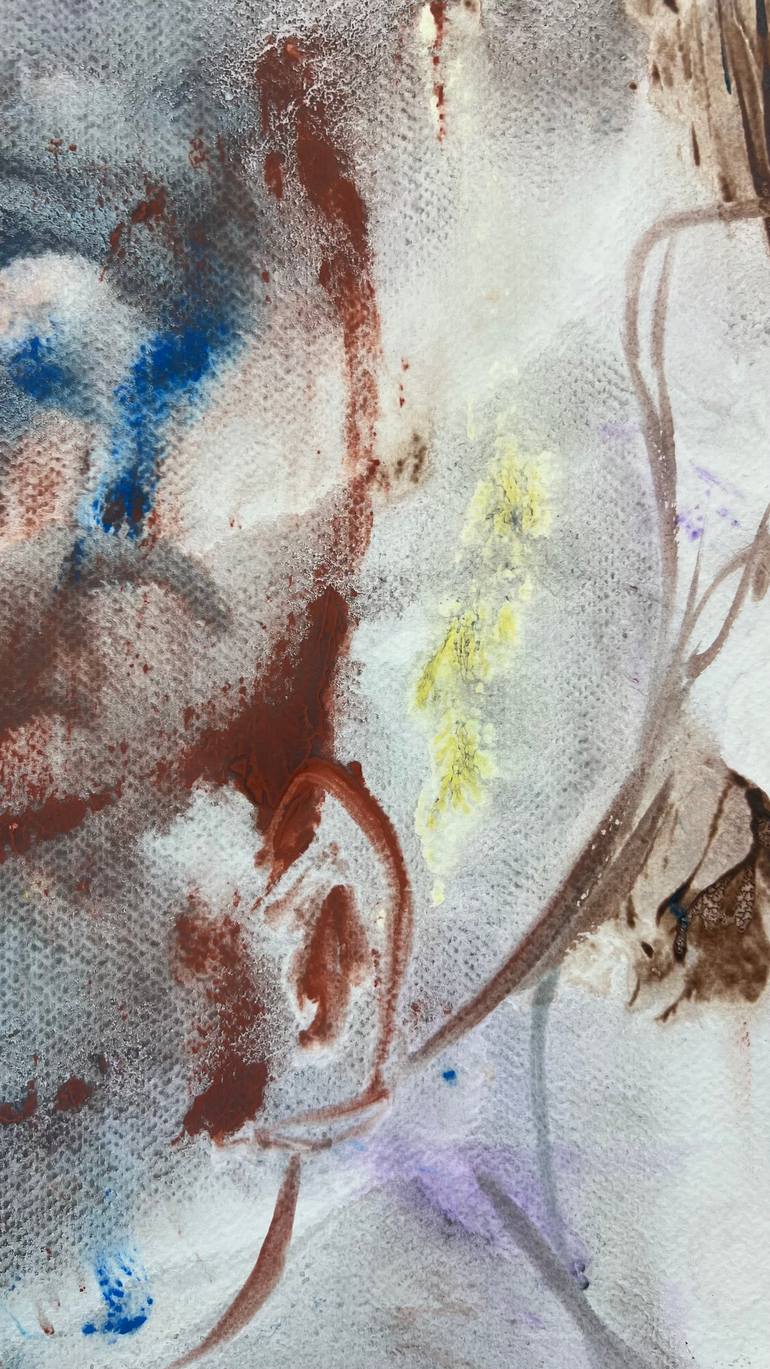 Original Abstract Women Painting by Katerina Anchugova