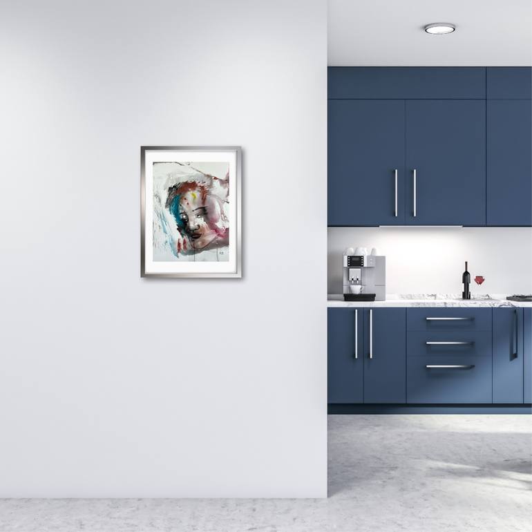 Original Abstract Women Painting by Katerina Anchugova