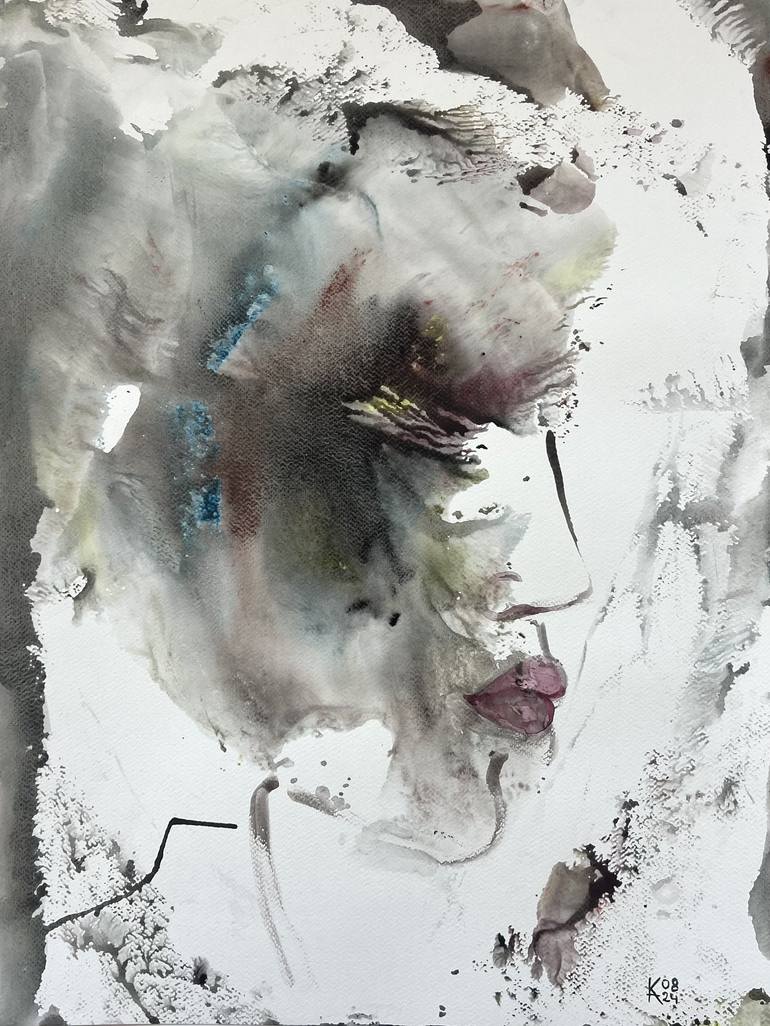 Print of Abstract Women Paintings by Katerina Anchugova
