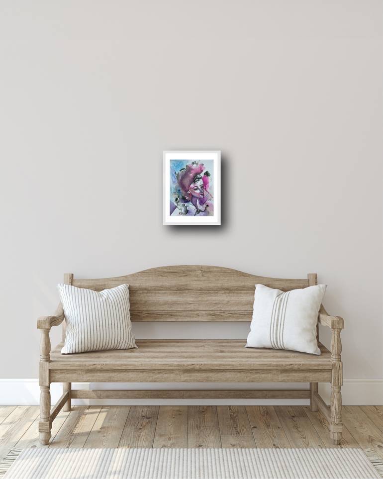 Original Abstract Women Painting by Katerina Anchugova