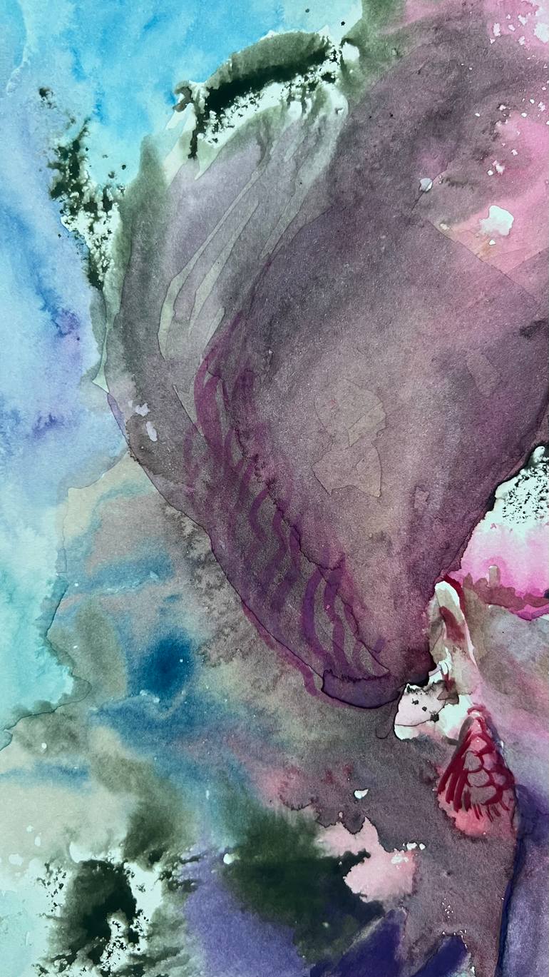 Original Abstract Women Painting by Katerina Anchugova