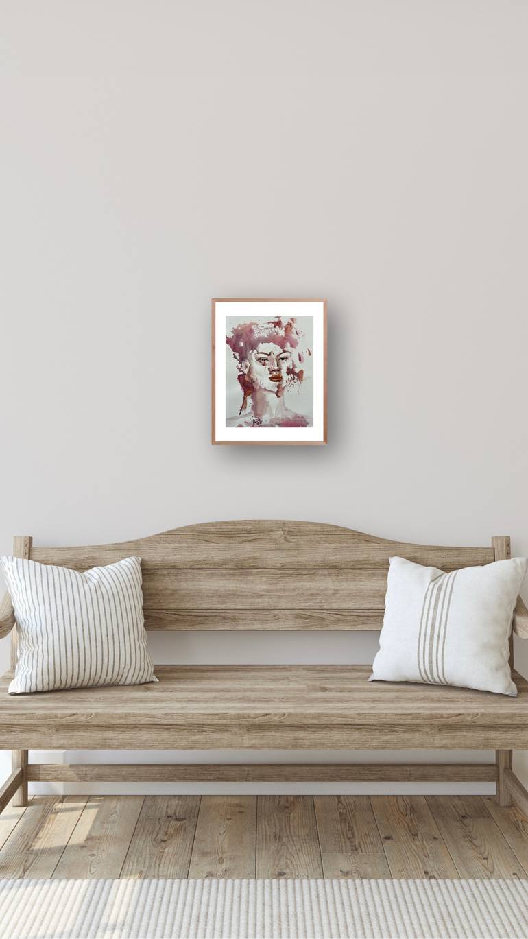 Original Abstract Women Painting by Katerina Anchugova