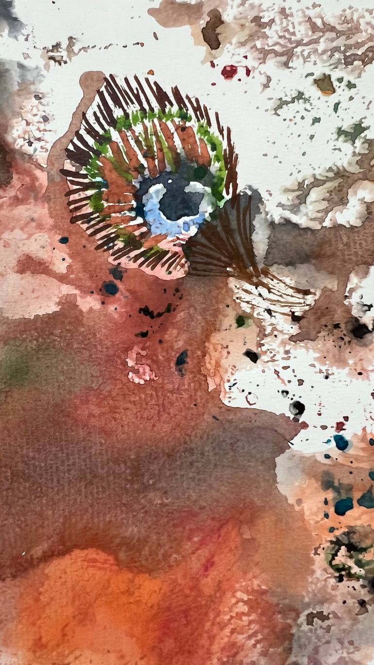 Original Abstract Women Painting by Katerina Anchugova