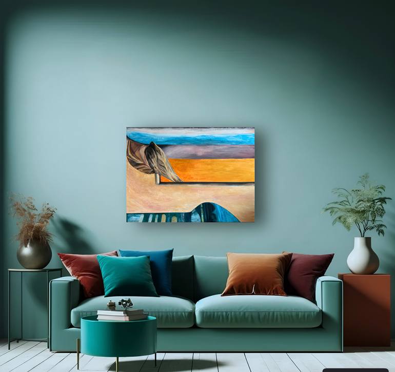 Original Abstract Women Painting by Katerina Anchugova