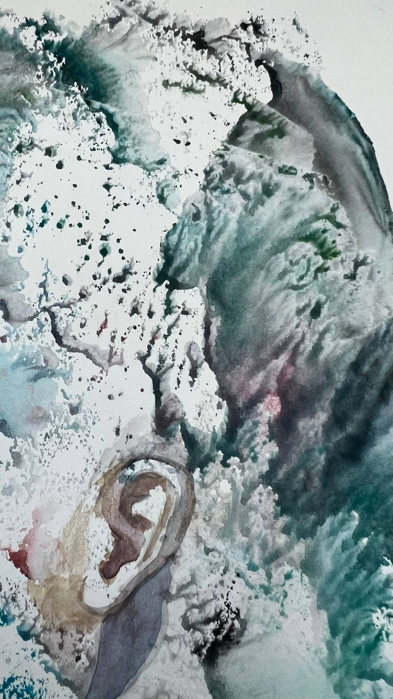Original Abstract Women Painting by Katerina Anchugova