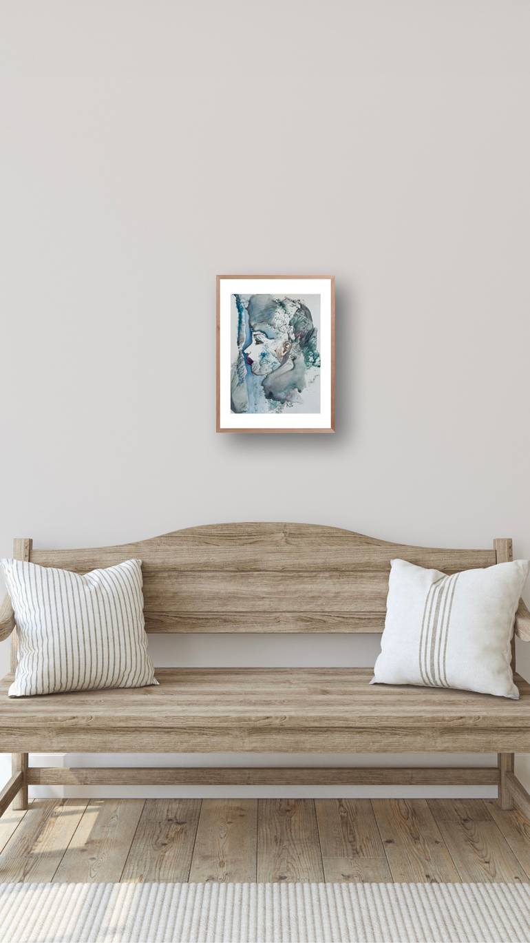 Original Abstract Women Painting by Katerina Anchugova