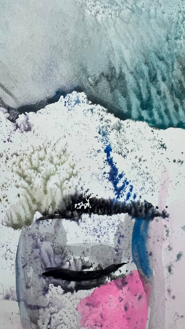 Original Abstract Women Painting by Katerina Anchugova