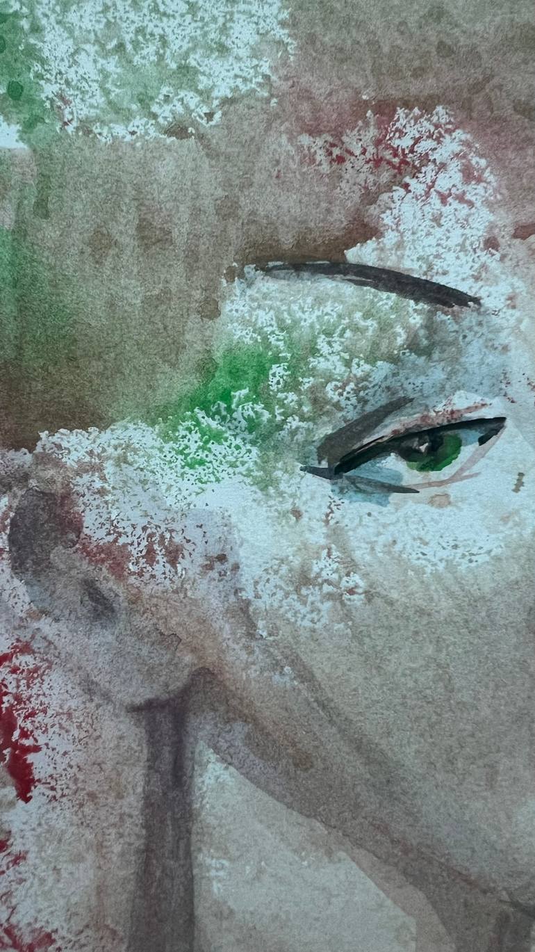 Original Abstract Women Painting by Katerina Anchugova