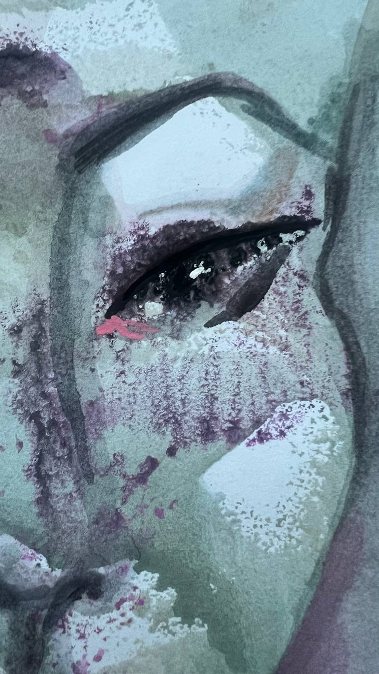 Original Abstract Women Painting by Katerina Anchugova