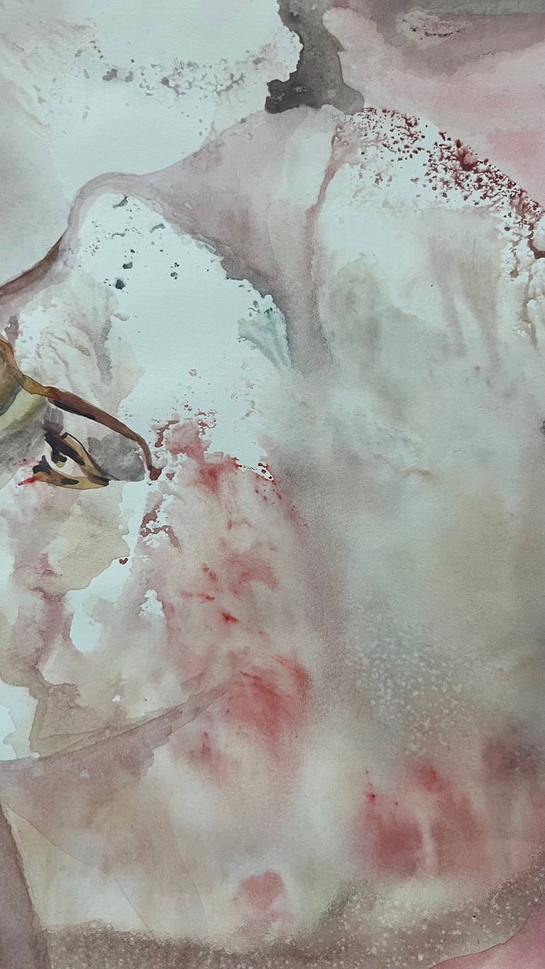 Original Abstract Women Painting by Katerina Anchugova
