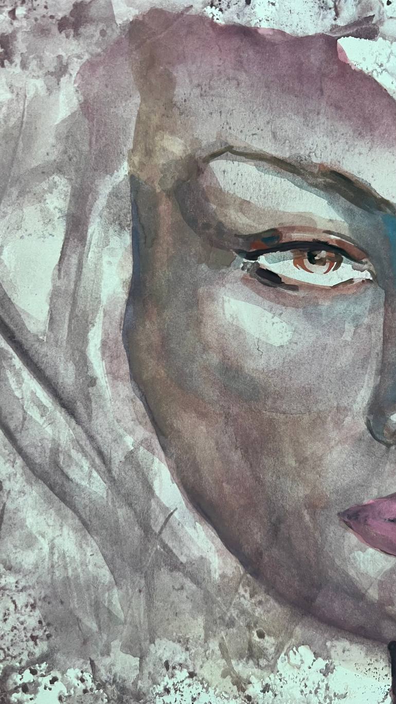 Original Abstract Women Painting by Katerina Anchugova