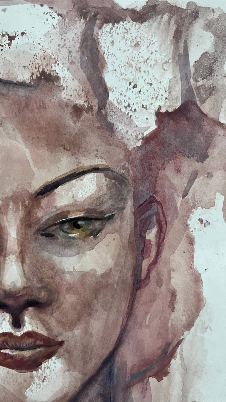 Original Abstract Women Painting by Katerina Anchugova