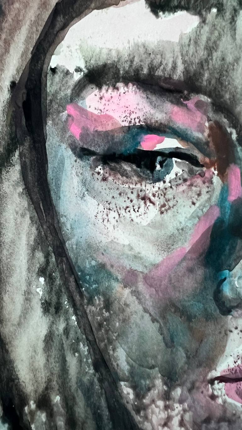 Original Abstract Women Painting by Katerina Anchugova