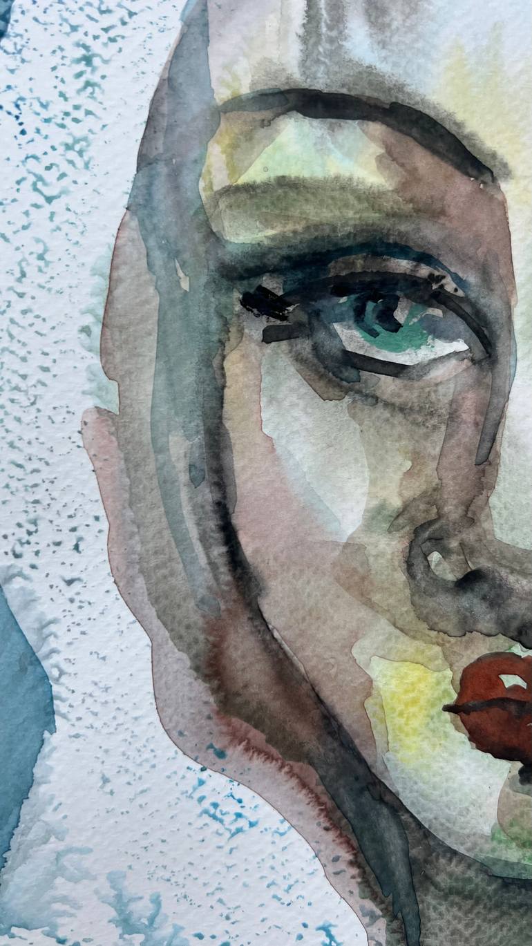 Original Abstract Women Painting by Katerina Anchugova