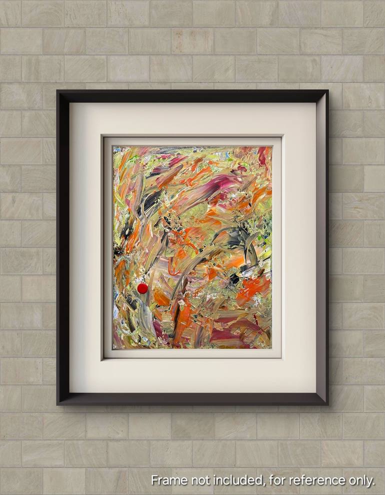 Original Abstract Expressionism Abstract Painting by Roger Shelden