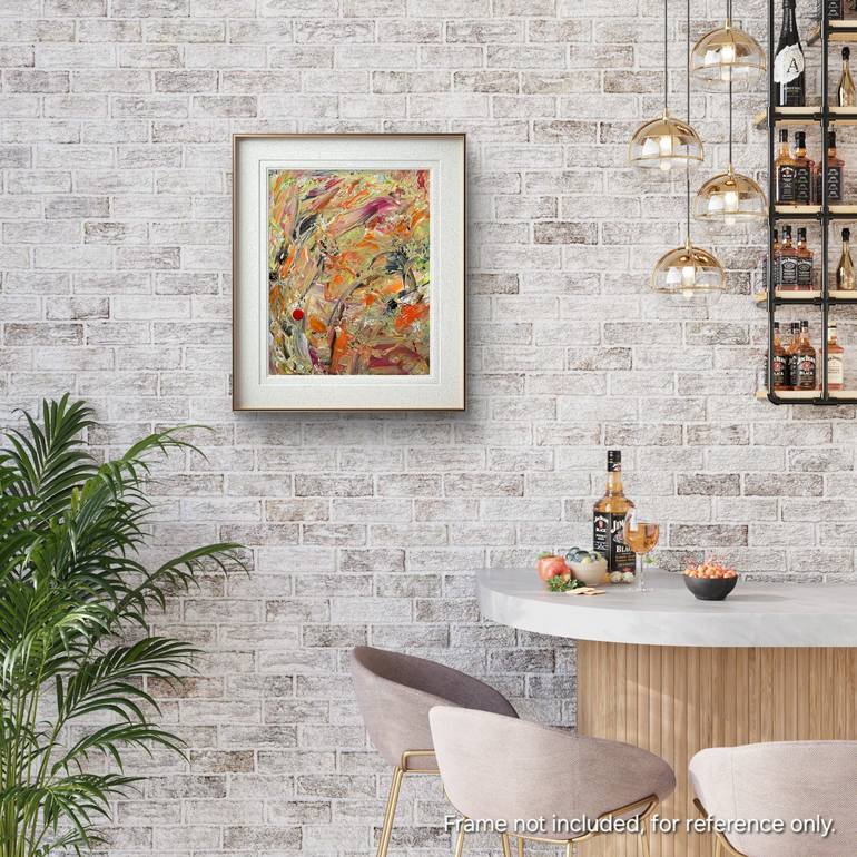 Original Abstract Expressionism Abstract Painting by Roger Shelden