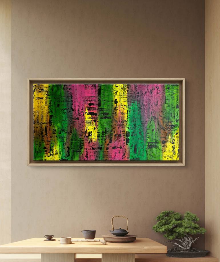 Original Impressionism Abstract Painting by Esty O