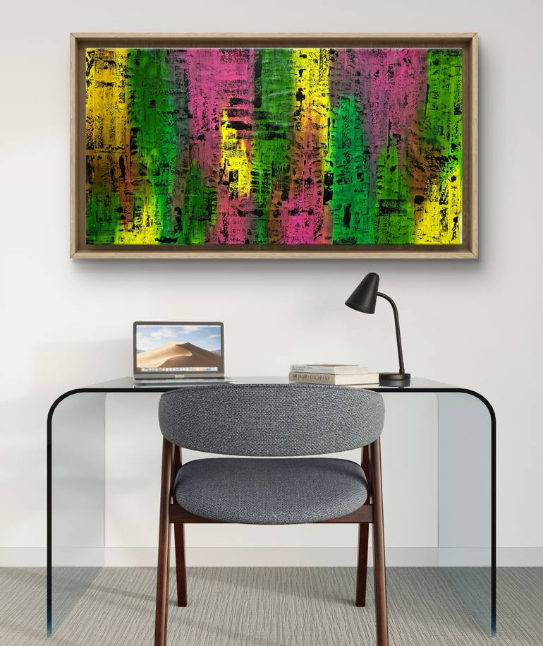 Original Impressionism Abstract Painting by Esty O