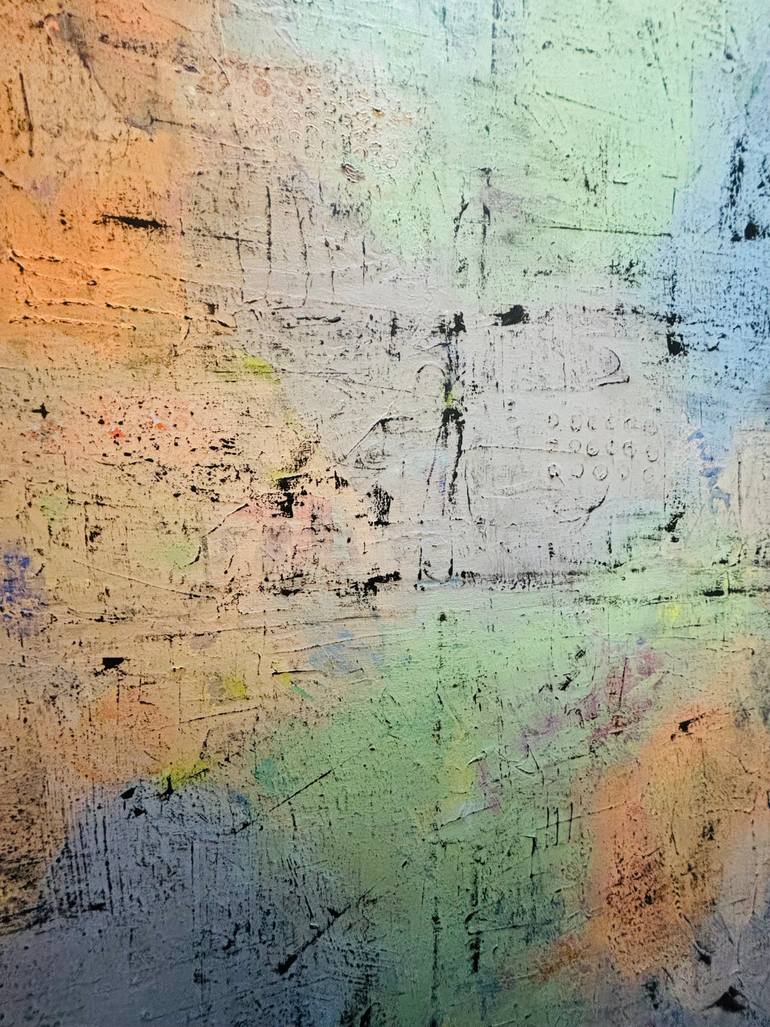 Original Abstract Expressionism Abstract Painting by Esty O
