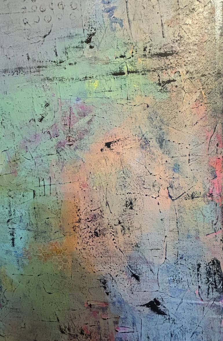 Original Abstract Expressionism Abstract Painting by Esty O