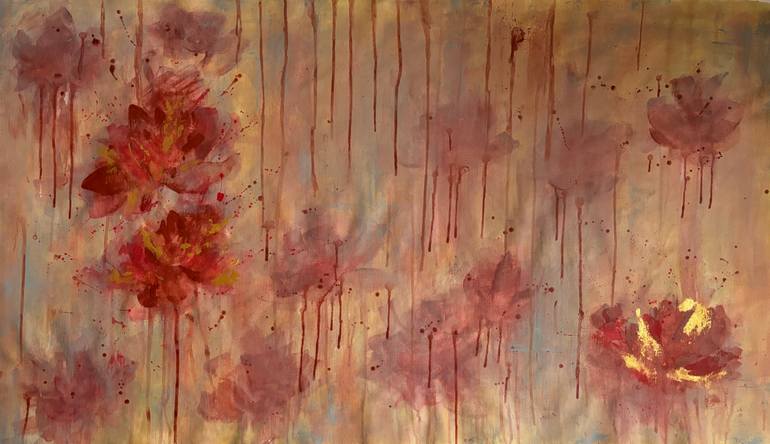 Original Abstract Expressionism Abstract Painting by Esty O