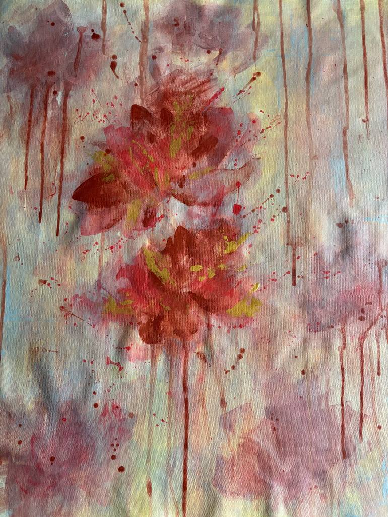 Original Abstract Expressionism Abstract Painting by Esty O