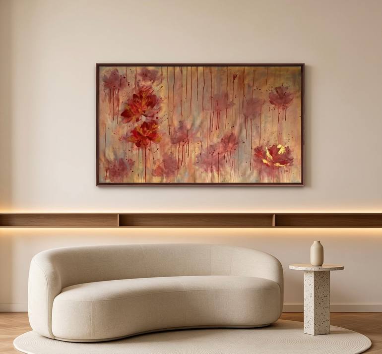 Original Abstract Expressionism Abstract Painting by Esty O