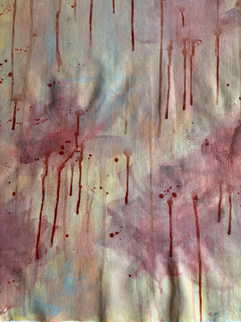 Original Abstract Expressionism Abstract Painting by Esty O