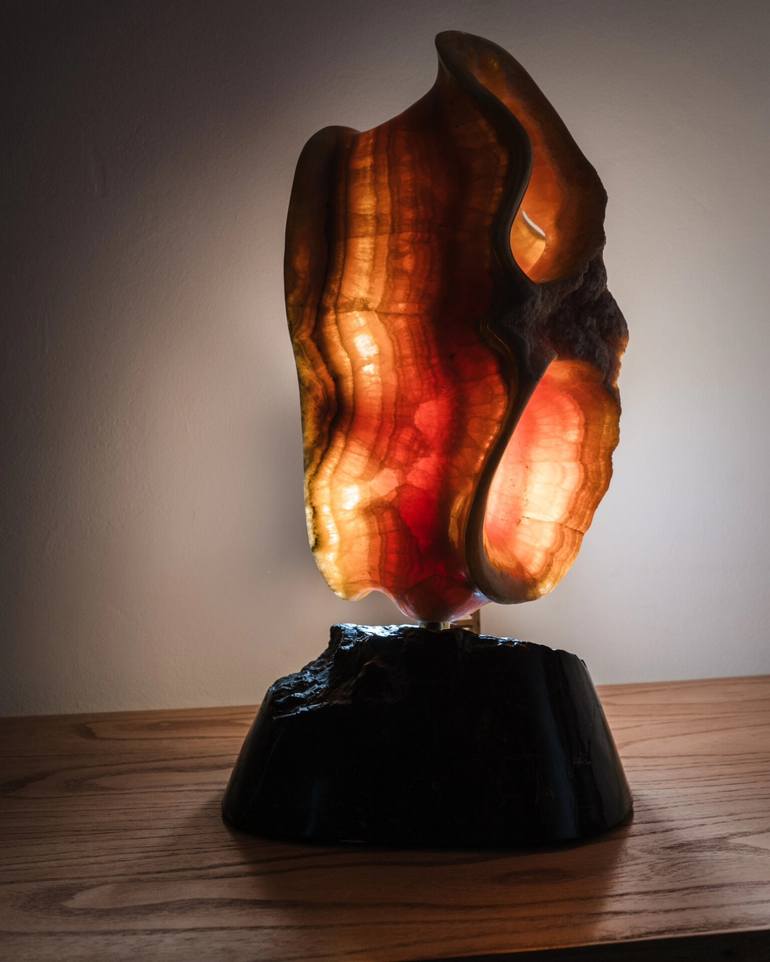 Original Art Deco Abstract Sculpture by Felipe César D Oliveira