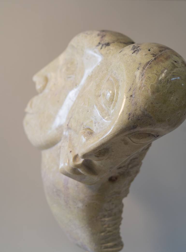 Original Art Deco Abstract Sculpture by Felipe César D Oliveira