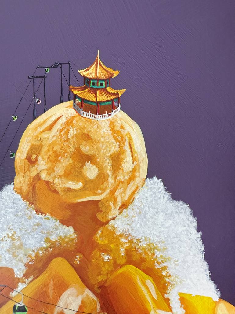 Original Pop Art Food & Drink Painting by Jess Lin