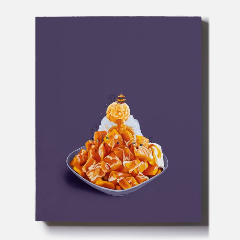 Original Pop Art Food & Drink Painting by Jess Lin