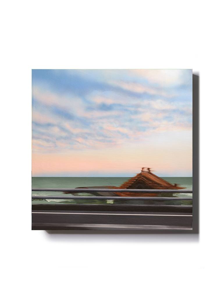 Original Surrealism Landscape Painting by Jess Lin