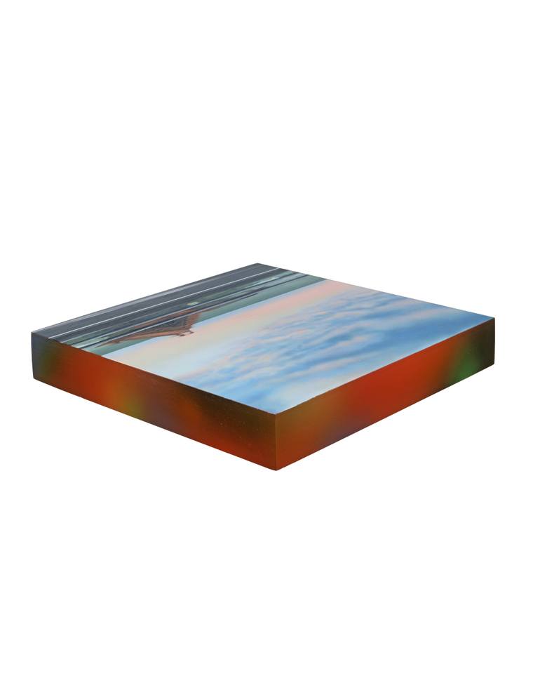 Original Surrealism Landscape Painting by Jess Lin