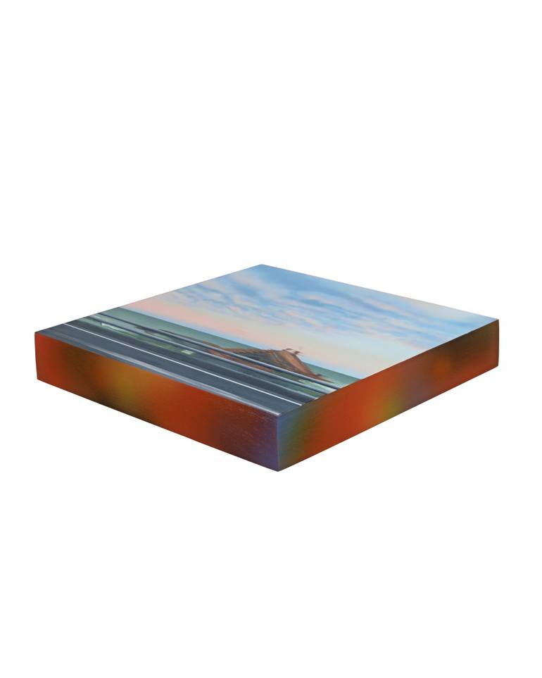 Original Surrealism Landscape Painting by Jess Lin