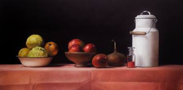 Original Classicism Still Life Paintings by Paul Calderon