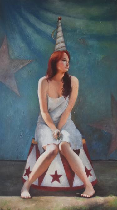 Original Classicism People Paintings by Paul Calderon