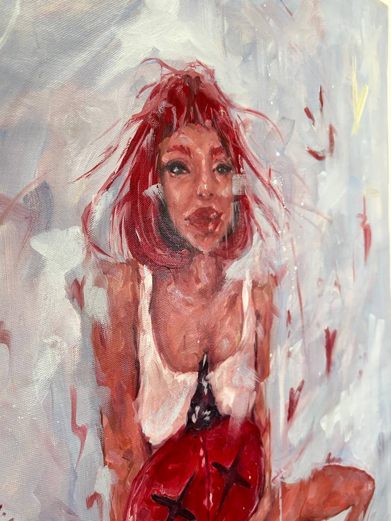 Original Contemporary Pop Culture/Celebrity Painting by Anastasiia Lishchuk