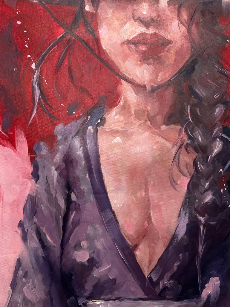 Original Contemporary Women Painting by Anastasiia Lishchuk