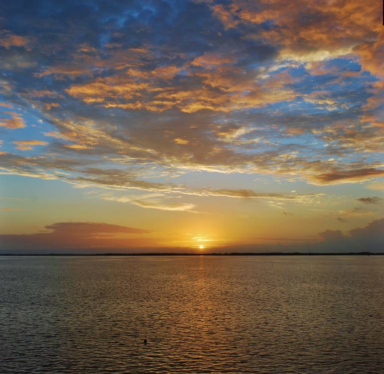 Sunrise over the Indian River Photography by Corey Saussy | Saatchi Art