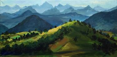 Original Figurative Landscape Painting by Jagoda Malinowska