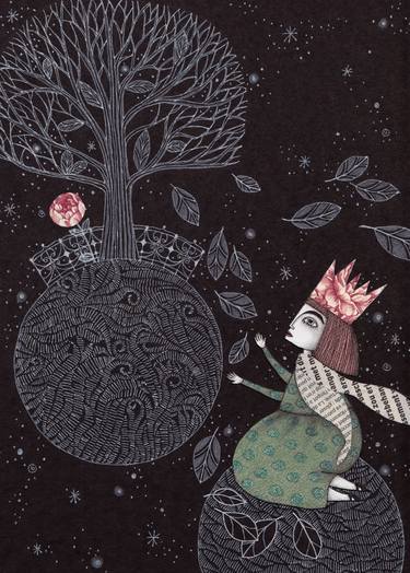 Saatchi Art Artist Judith Clay; Collage, “Five Hundred Million Little Bells (4)” #art