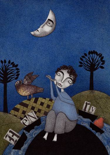 Saatchi Art Artist Judith Clay; Drawings, “Henry and Adele” #art