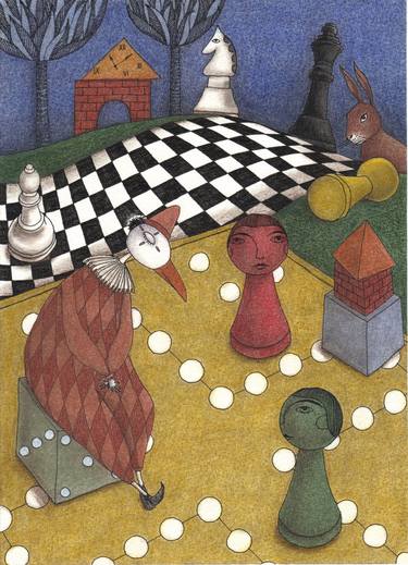 Saatchi Art Artist Judith Clay; Drawings, “Game Day” #art