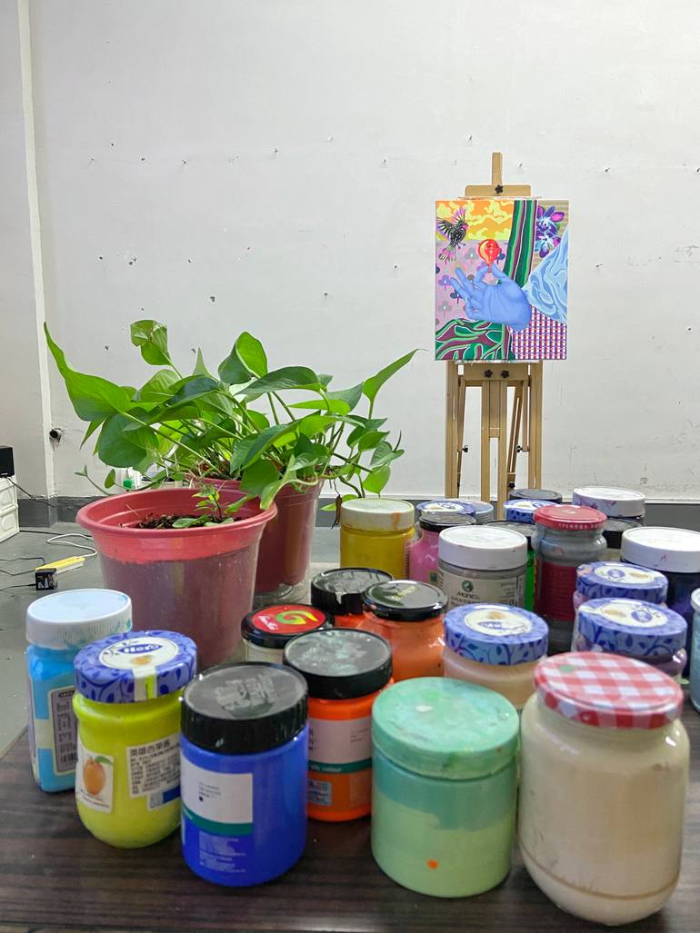 Original Contemporary Still Life Painting by Rick Fraterman