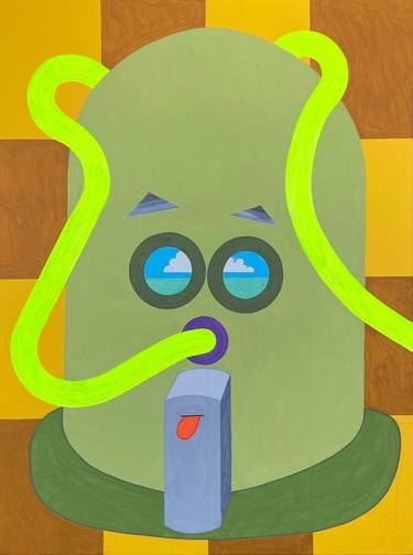 Original Contemporary Health & Beauty Paintings by Rick Fraterman