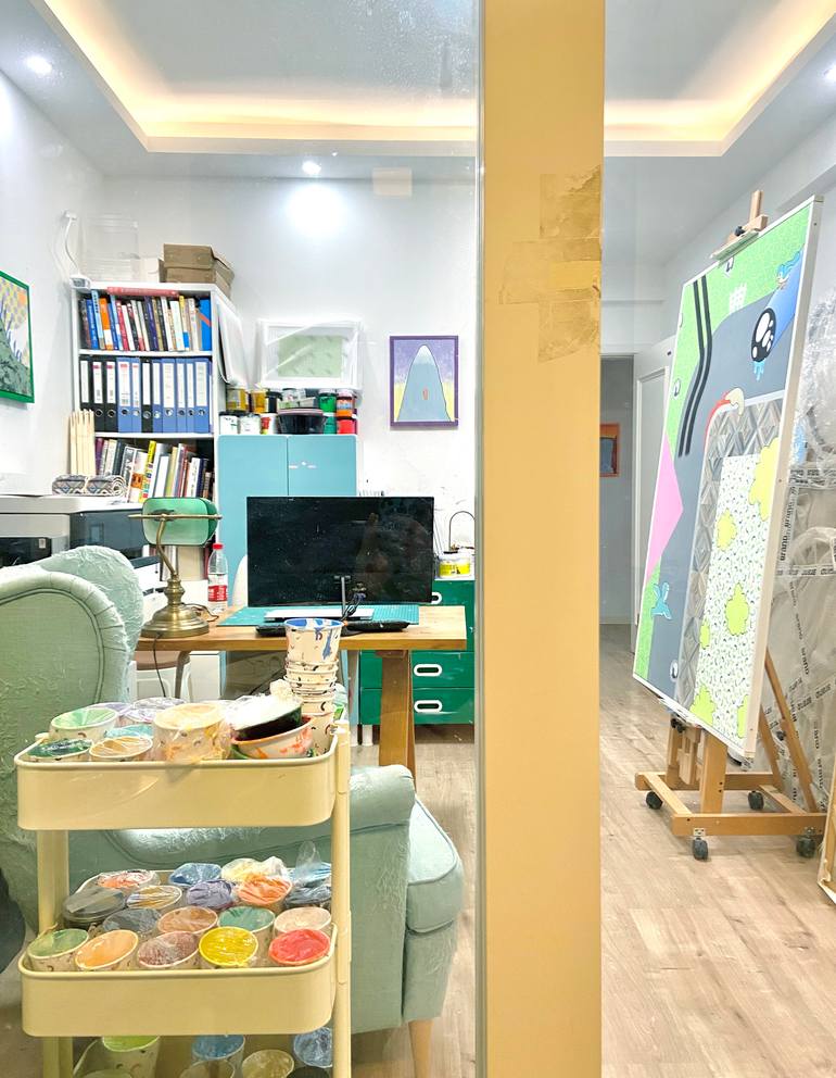 Original Contemporary People Painting by Rick Fraterman